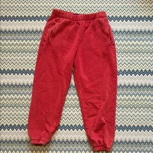 GAP Red Relaxed Fit Joggers